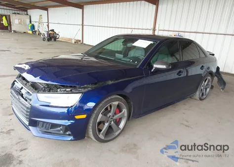 2018 Audi S4 3.0T Premium Plus z USA, uszkodzony, nr VIN WAUC4AF42JA217141